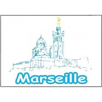 Marseille Métal Décor – CBKREATION 30.5 x 20 cm