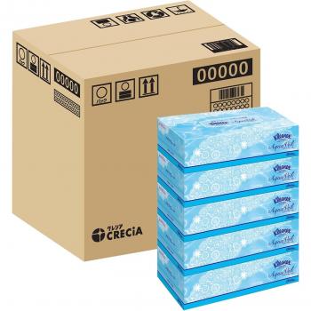 Blue 360‑Sheet Kleenex Aquaveil Pack (Half Product)