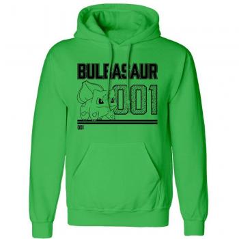Sudadera capucha Bulbasaur Pokémon Line Art Talla M