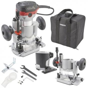 Fresa con base per immersioni Arebos 710W
