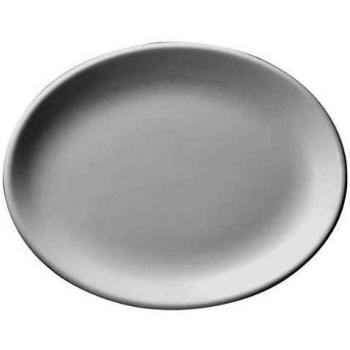 Churchill Weißer Oval Teller, 36 cm, 12er Pack