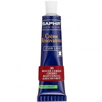Saphir Cirage Crème Rénovatrice Rouge Cerise 25 ml