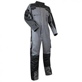 Mono de Trabajo Biro gris-negro 280g/m² T-XL
