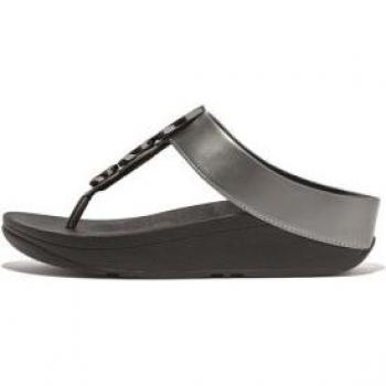 Fitflop Ciabatte Eleganti Halo Bead-circle Pewter EU 37