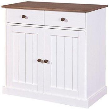 Armoire en Bois Massif Coloris Blanc