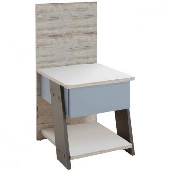 Nachttisch mit 1 Schublade 34,2x39x69 cm Sandeiche-Optik fmd