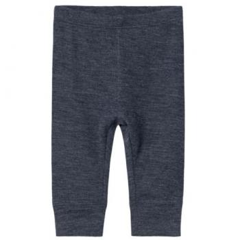 Lange Unterhose Rippqualität Wolle/Seide für Jungen