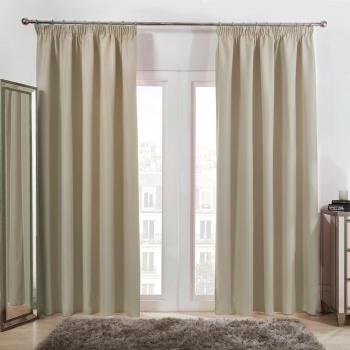 Dreamscene Pencil Pleat Blackout Thermal Curtains