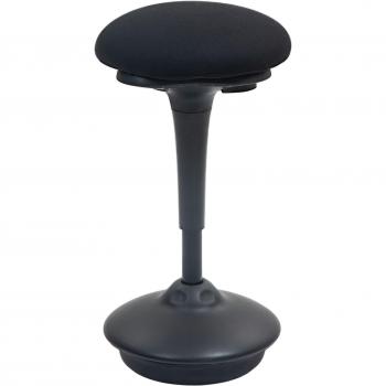 Tabouret de Travail Ergonomique Noir H.70-90 cm