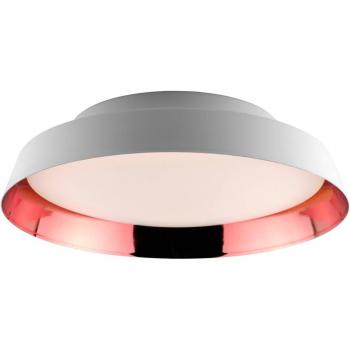 Plafoniera Boop! LED Ø37 bianco/terracotta