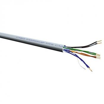 ROLINE UTP-Kabel Kat.6 / Class E Massivdraht, AWG24, halogenfrei 300m (21.15.1789)