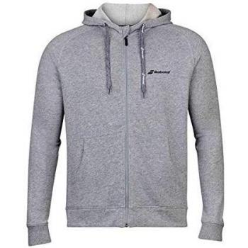 Giacca sportiva padel uomo Babolat Exercise Hood grigia
