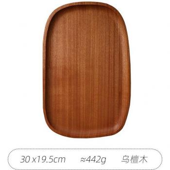 Acacia Wood Cold Dish Plate