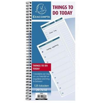Exacompta Agenda Notitieboek, 297 x 140 mm (5 x 125 vellen)