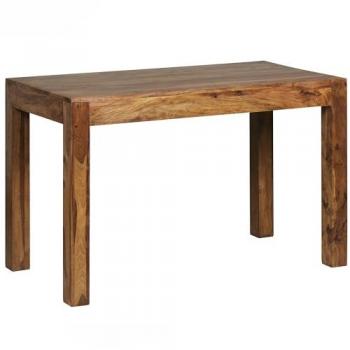 KADIMA DESIGN Quadratischer Esstisch NAKO, 80x80 cm, aus Akazienholz, pflegeleicht