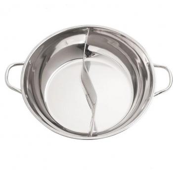 Little Sheep Twin Divided Stainless Steel Pot 34CM