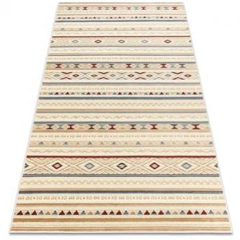 Tappeto kilim etnico 7948/52933 Rombi beige/grigio/bordeaux 80x140 cm