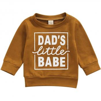 Pull décontracté « Lettres Printemps‑Automne »