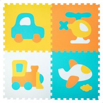 Tappeto Puzzle Baby Shark 4 Pezzi