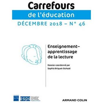 Carrefours de l'éducation n°46 (2/2018)