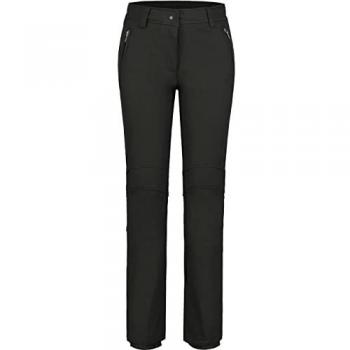 ICEPEAK Damen Softshellhose Entiat Schwarz Größe 36 (kurz)