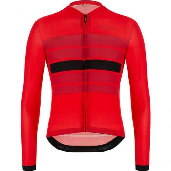 Maglia Santini Ciclismo Invernale Arancio Puro XS