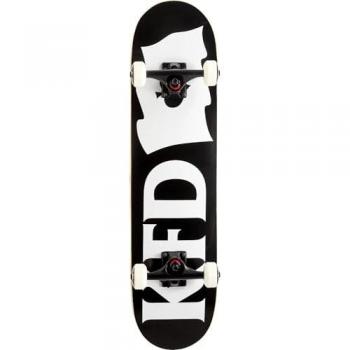 KFD Young Gunz Flagship Black/White Full Skateboard – 8.25”