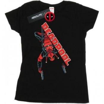 Deadpool Damen Baumwoll-Shirt – Hang Split Edition