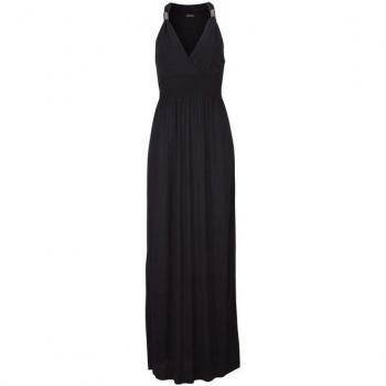 LASCANA Vestido de Playa Casual Negro