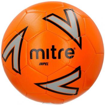 Mitre Impel Size 5 Orange Youth Training Soccer Ball, No Pump