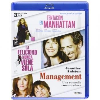 Pack: Tentación En Manhattan + La Felicidad Nunca Viene Sola + Management [Blu-ray]