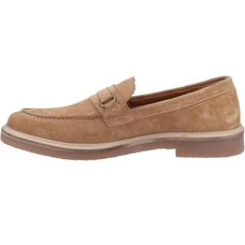 Hush Puppies Men’s Tan Leather Loafer – Gryffin Series