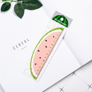15cm Kawaii Lemon & Kiwi Straight Ruler