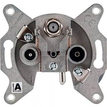 Schwaiger RDS808 531 Antennensteckdose mit schraubloser Befestigung