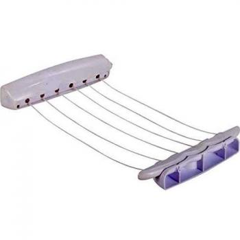 Tendedero compacto extensible 6 cuerdas