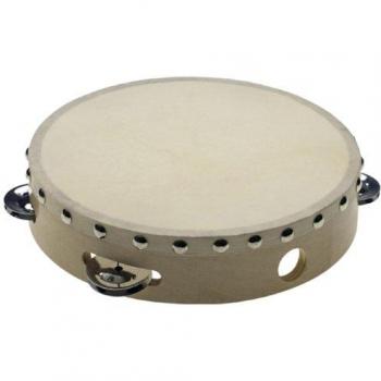 Stagg 8 Pre-tuned Wooden Tambourine