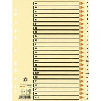 Bene Karton-Regist 93408 A4