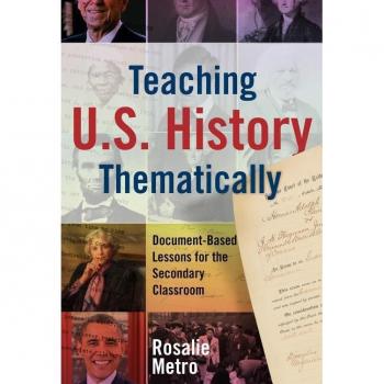 Teacher's College Press Teaching U.S. History Thematically