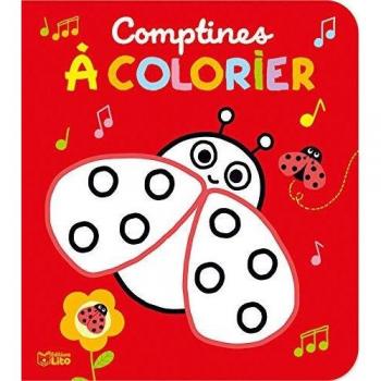Contes et comptines à colorier : Coccinelle, demoiselle