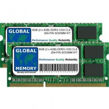 Kit RAM 8Go (2x4Go) PC3-10600 pour Mac Mini Server