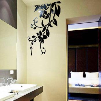 Flower Vine Acrylic Wall Decor