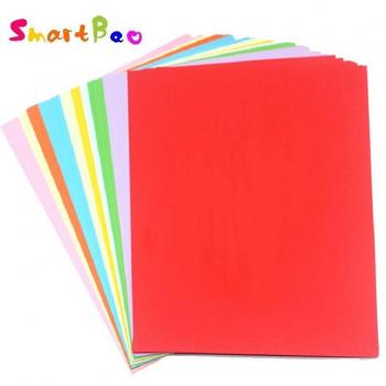 100 Pieces A4 Thin Colored Printing Paper 70g