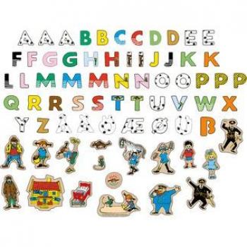 Pippi Magnetbuchstaben und Figuren für Kinder