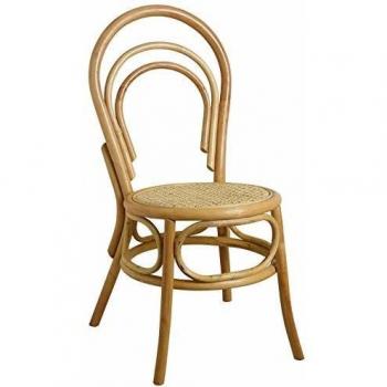 Chaise en Rotin Naturel avec Cannage