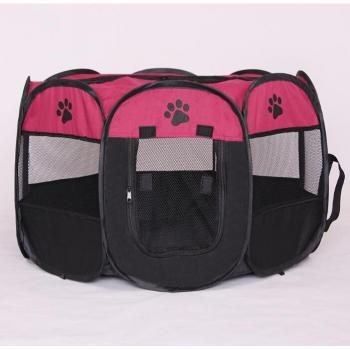 Outdoor Pet Crate with Shade Cover