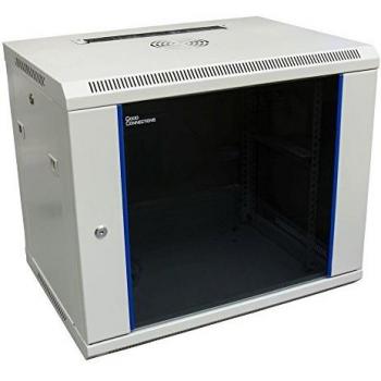 GC R0004 Grey 9U Patch Panel Wall Mount Enclosure