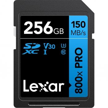 Lexar 800x Pro Blue Series 256 GB SDXC