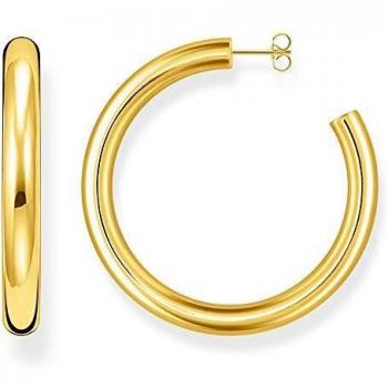 Classic Damen‑Creole Thomas Sabo 925 Silber Gelbgold – CR638‑413‑39