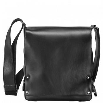 Harold's Jil 23 cm Shoulder Bag in Black Leather
