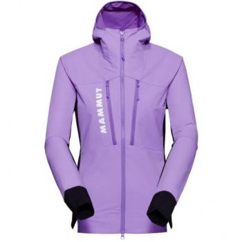 Hybrid Aenergy Women's Hooded Softshell – Lavandi Black, S
